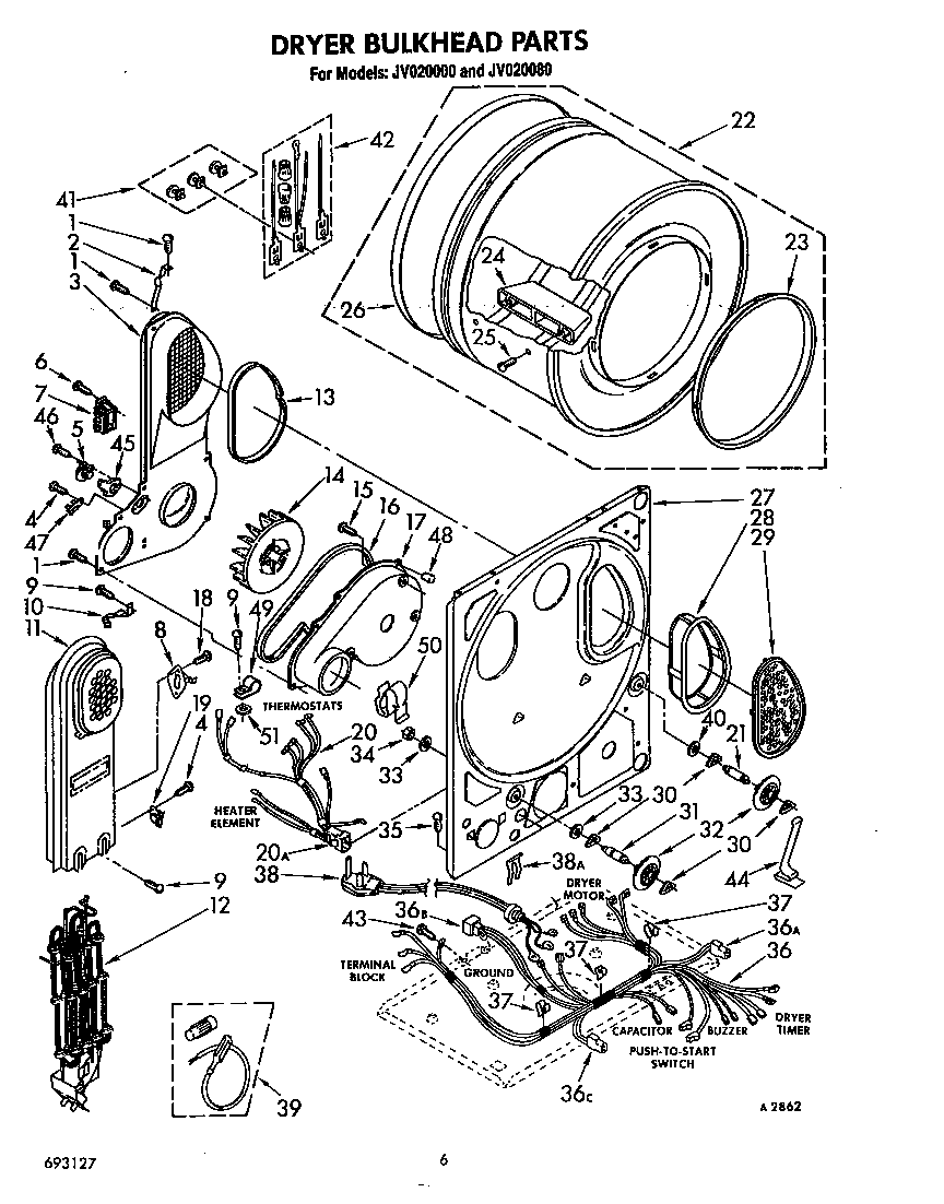 DRYER BULKHEAD