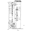 Whirlpool LT5000XSW2 gearcase diagram