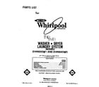 Whirlpool LT4900XSW1 front cover diagram