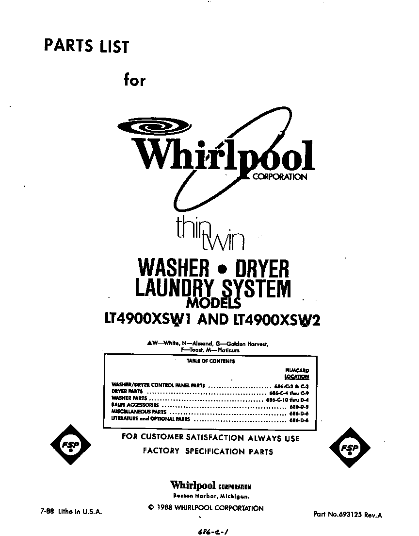 Front cover