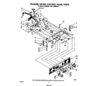 Whirlpool LT4900XSW1 washer/dryer control panel diagram