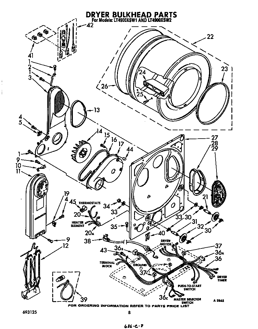 Dryer bulkhead