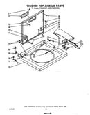 Washer top and lid