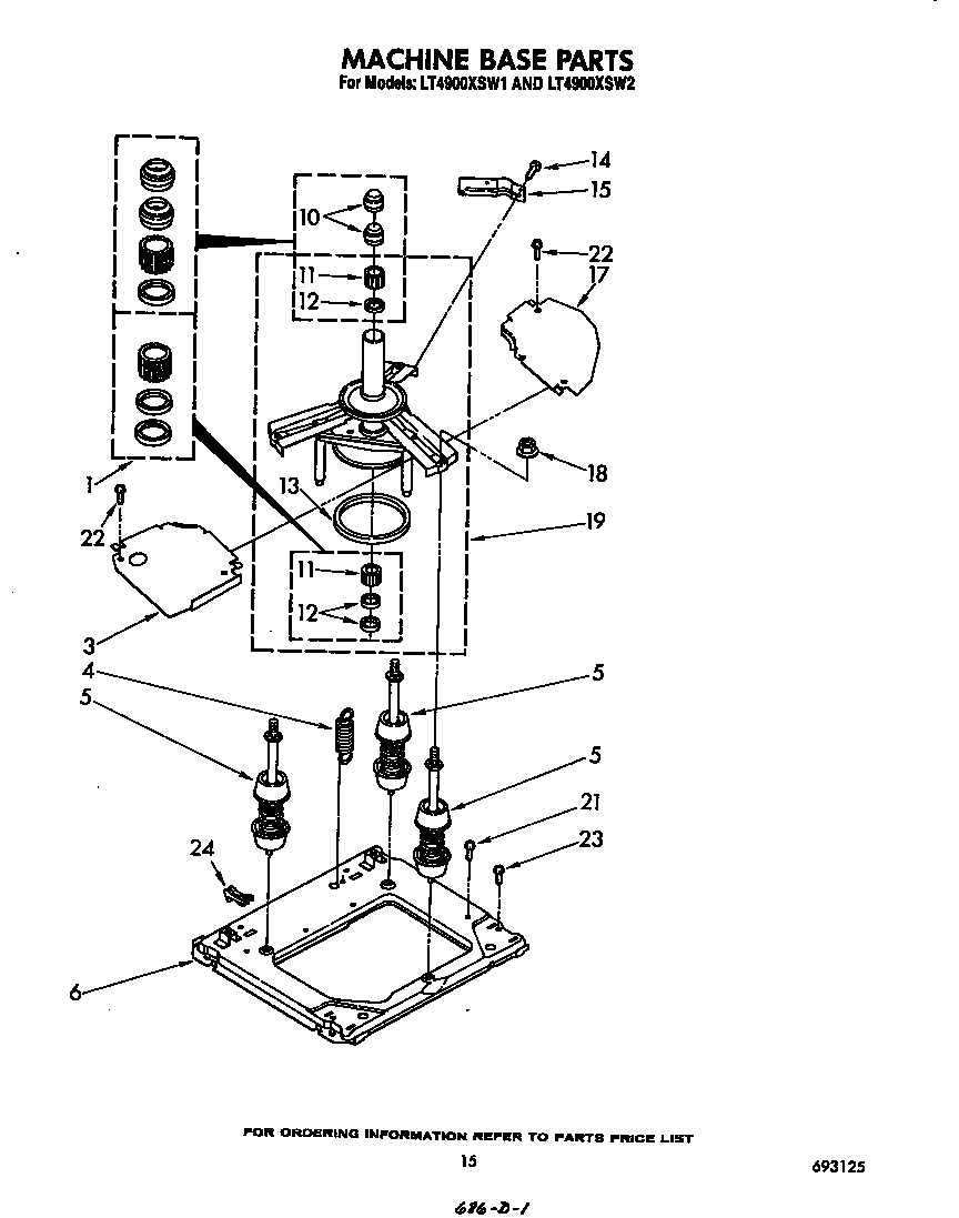 Machine base