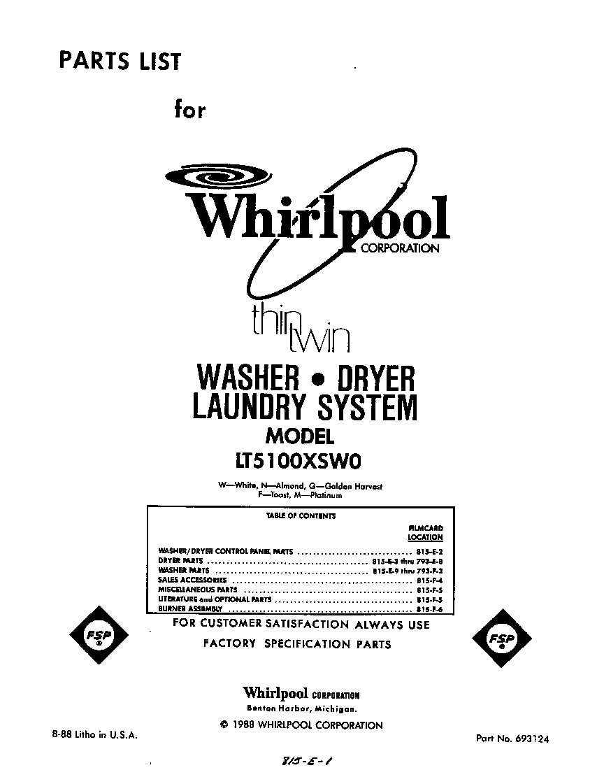 Front cover