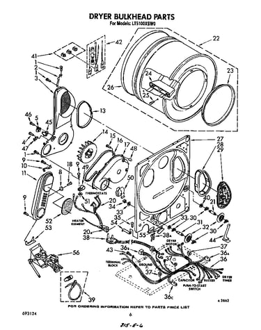 Dryer bulkhead