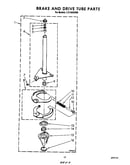 Brake and drive tube