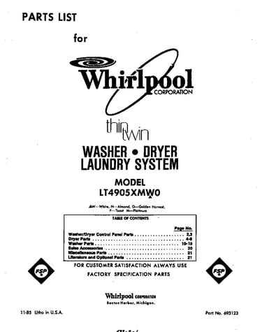 Front cover
