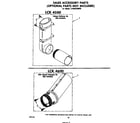 Whirlpool LT4905XMW0 ^exhaust deflector kit lck4500 diagram