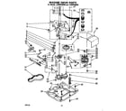 Whirlpool LT5005XMW0 washer drive diagram