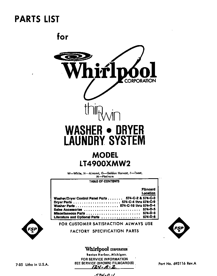 Front cover