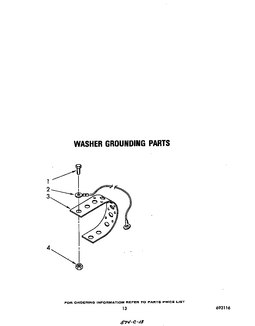 Washer grounding