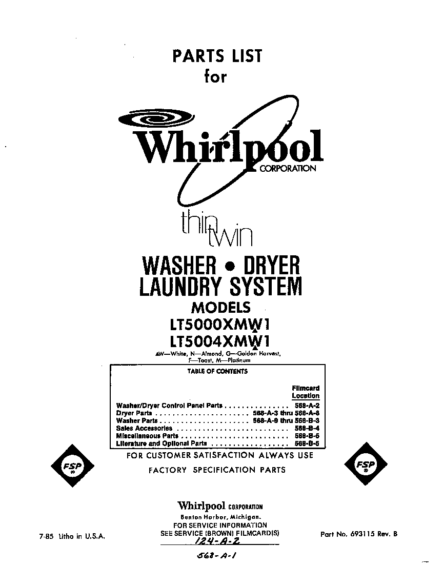 Front cover