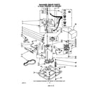 Whirlpool LT5004XMW1 washer drive diagram