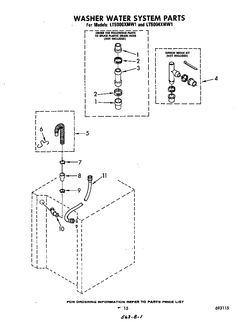 Washer water system