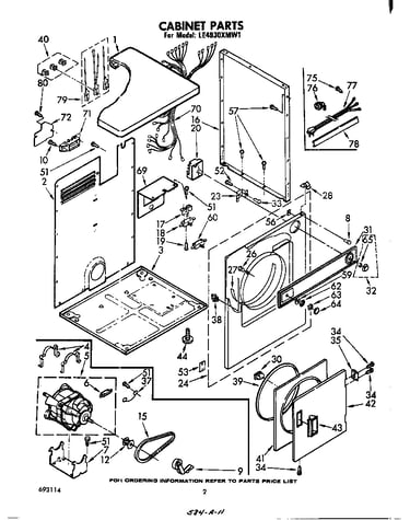 Parts diagram