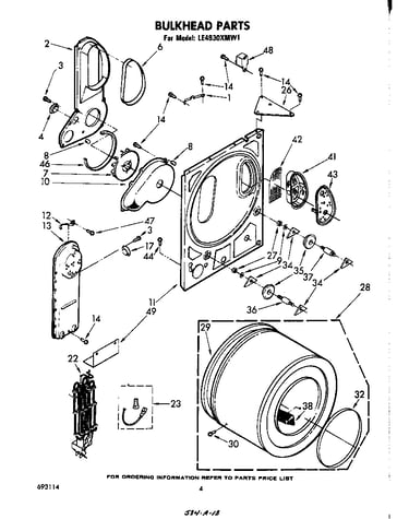 Parts diagram