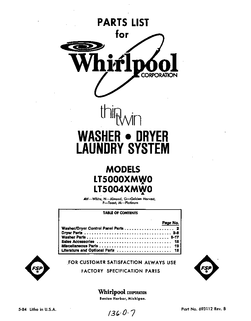 Front cover