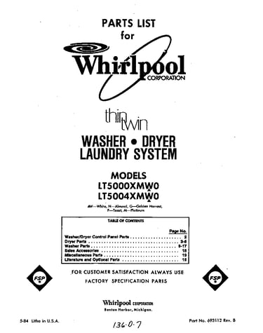 Front cover