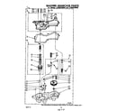 Whirlpool LT5000XMW0 washer gearcase diagram