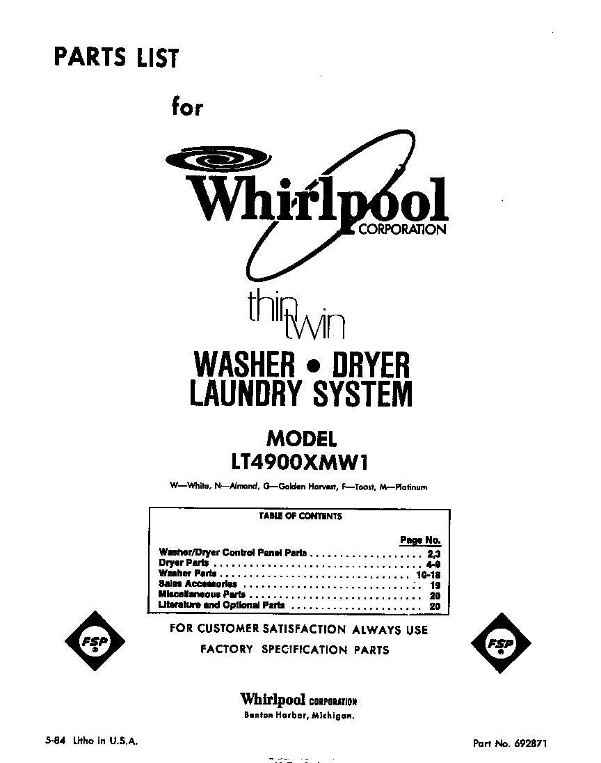 Front cover