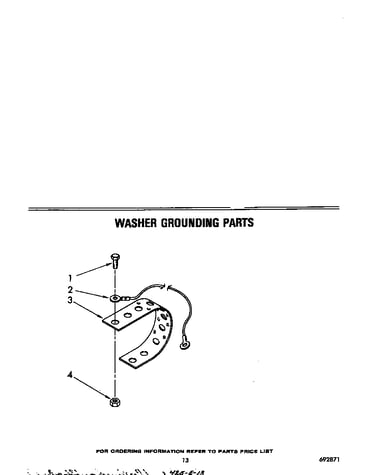Washer grounding