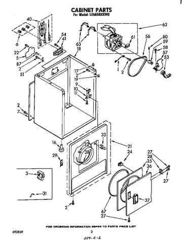 Parts diagram