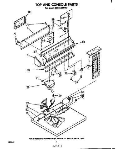 Parts diagram