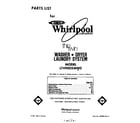 Whirlpool LT4900XMW0 front cover diagram