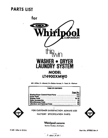 Front cover