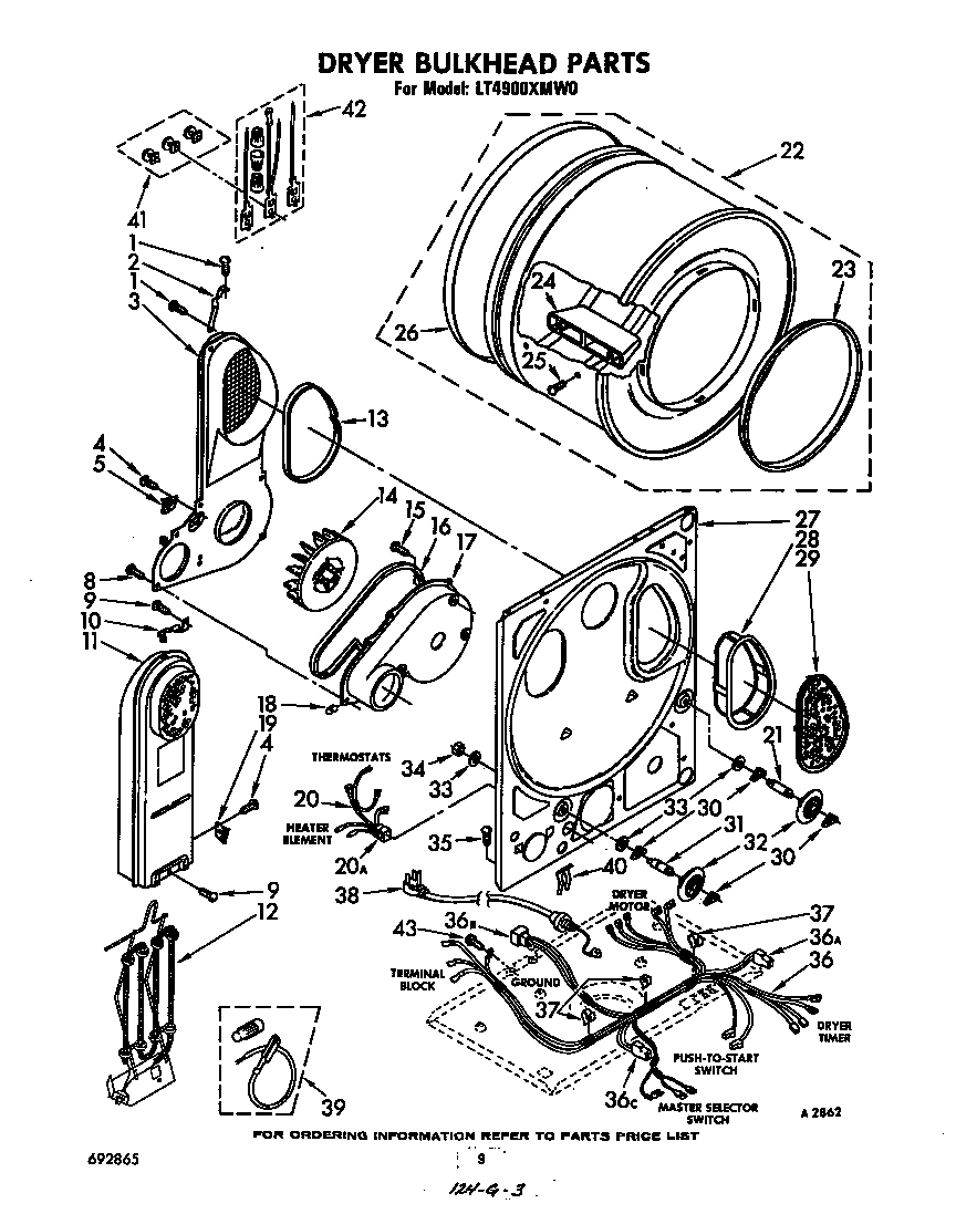 Dryer bulkhead