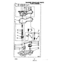 Whirlpool LT4900XMW0 washer gearcase diagram