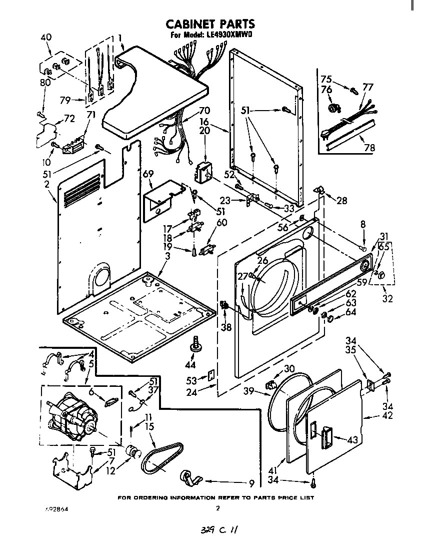 Parts diagram