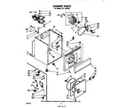 Whirlpool CFI1301W2 cabinet diagram