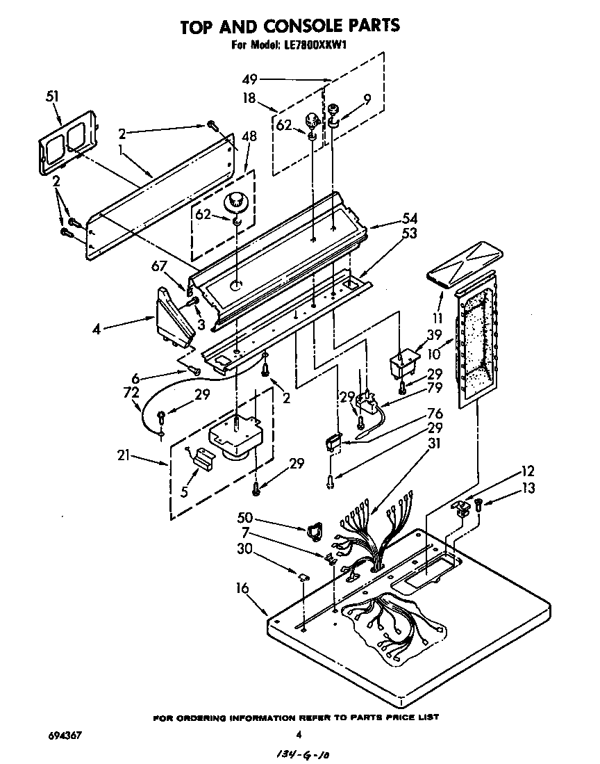 Parts diagram