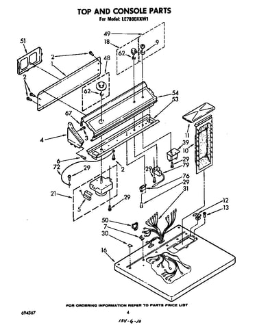 Parts diagram