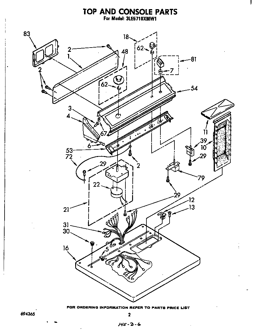 Parts diagram