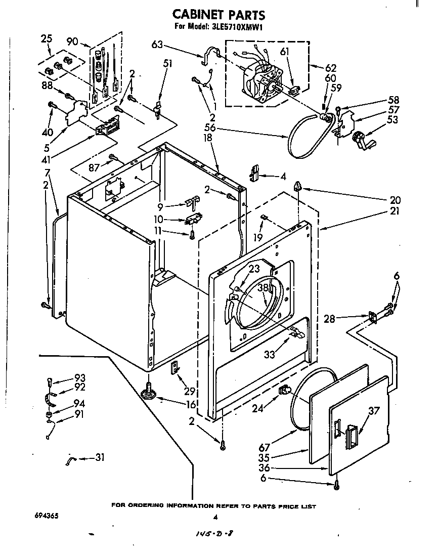 Parts diagram