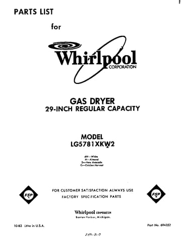 Front cover