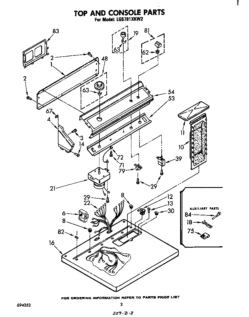 TOP AND CONSOLE