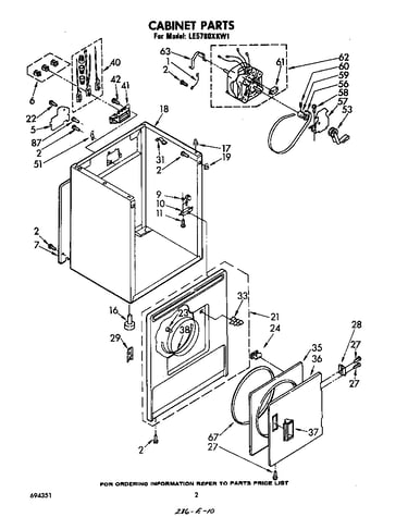 Parts diagram