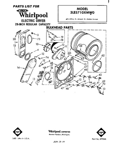 Parts diagram