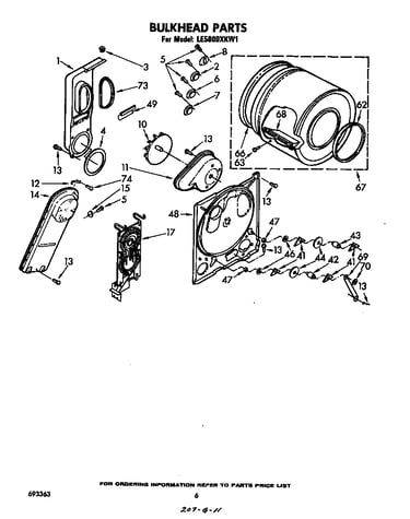 Parts diagram
