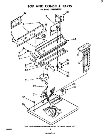 Parts diagram