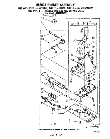 688636 burner