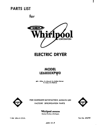 Parts diagram