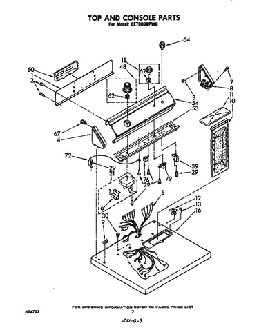 Parts diagram