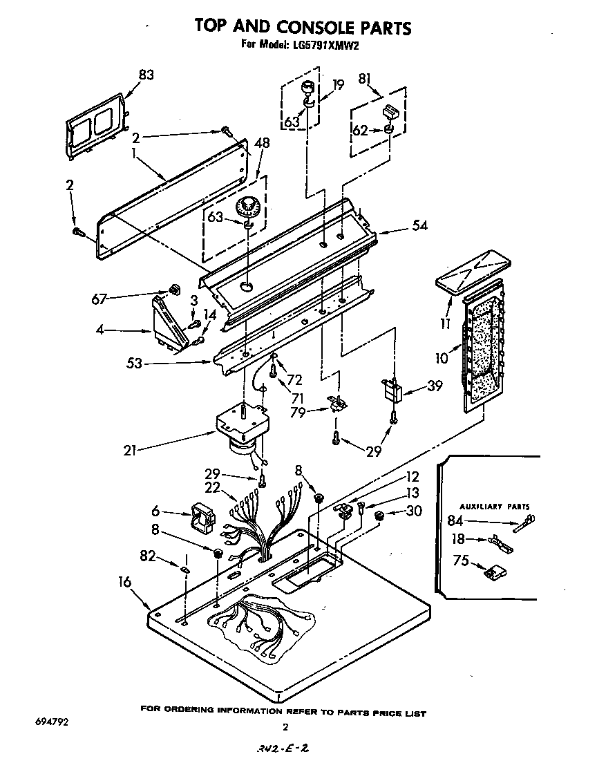 TOP AND CONSOLE