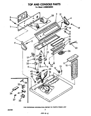 Parts diagram