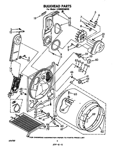 Parts diagram